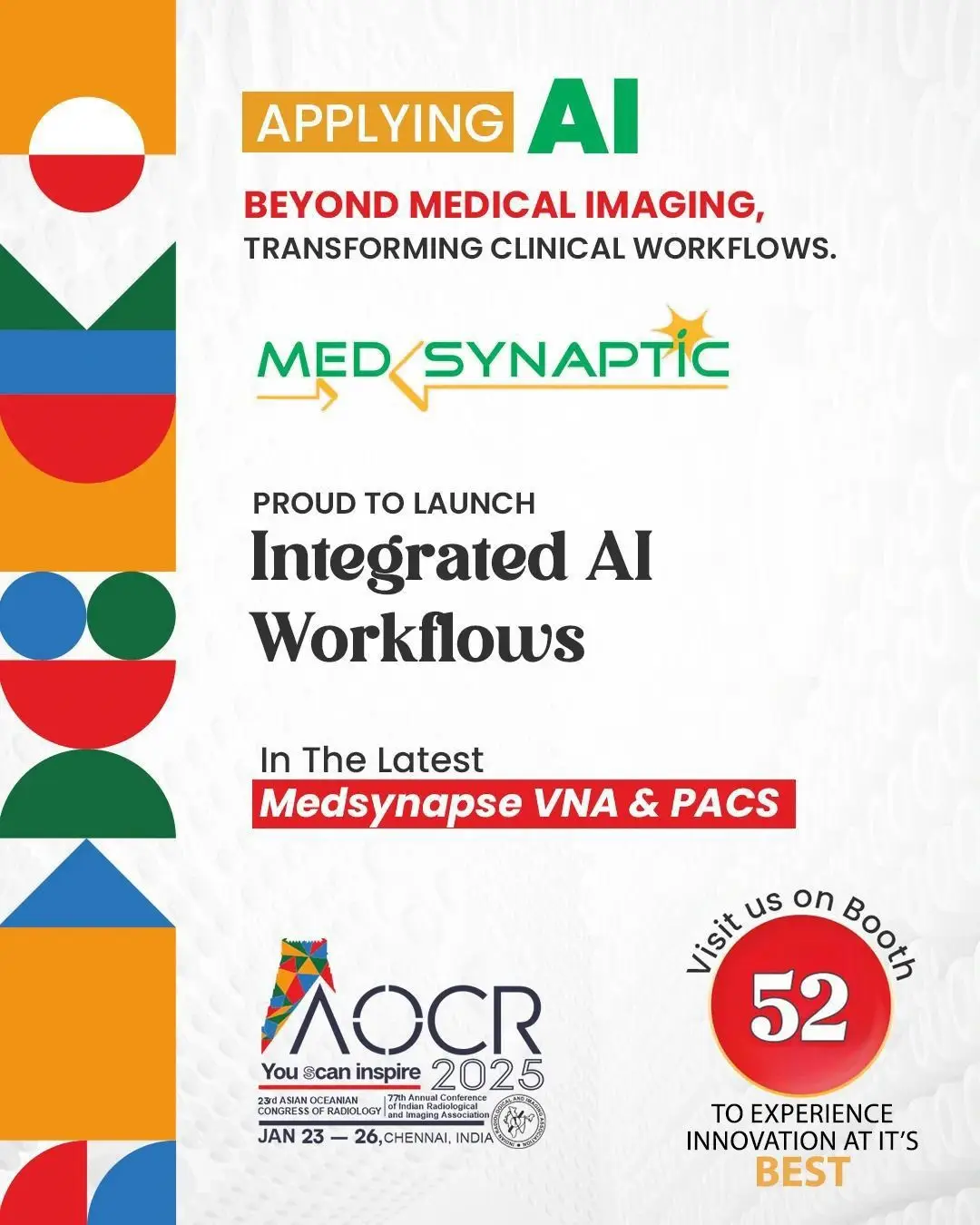 AOCR-IRIA 2025 Chennai conference