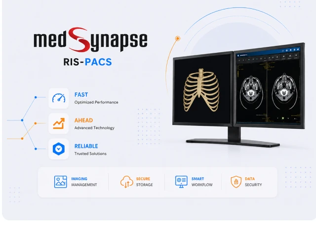 Medsynapse RIS-PACS workstation interface